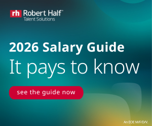 2026 Salary Guide from Robert Half