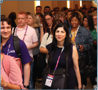 Congress attendees at the Expo